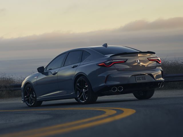 2024 Acura TLX pic 2.1.jpg 2025 Acura TLX Rear View