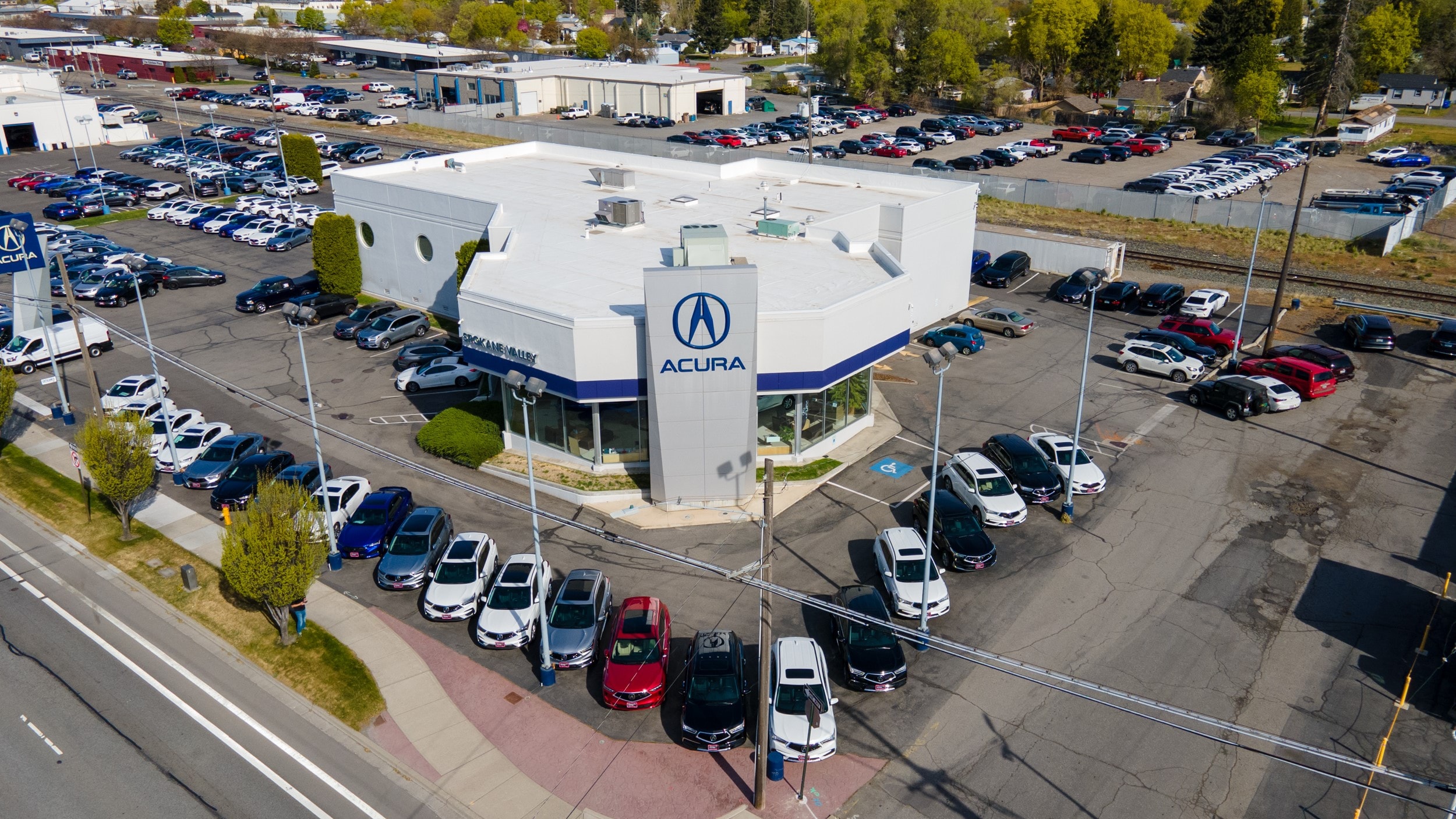 Exterior view of AutoNation Acura Spokane Valley