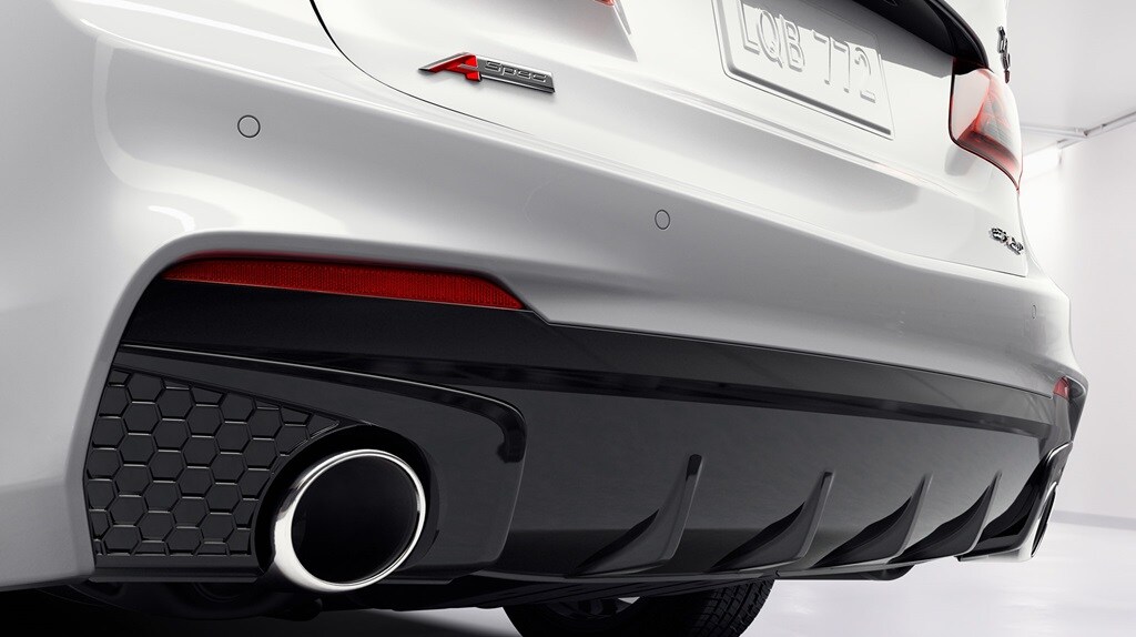TLX Rear Exhaust