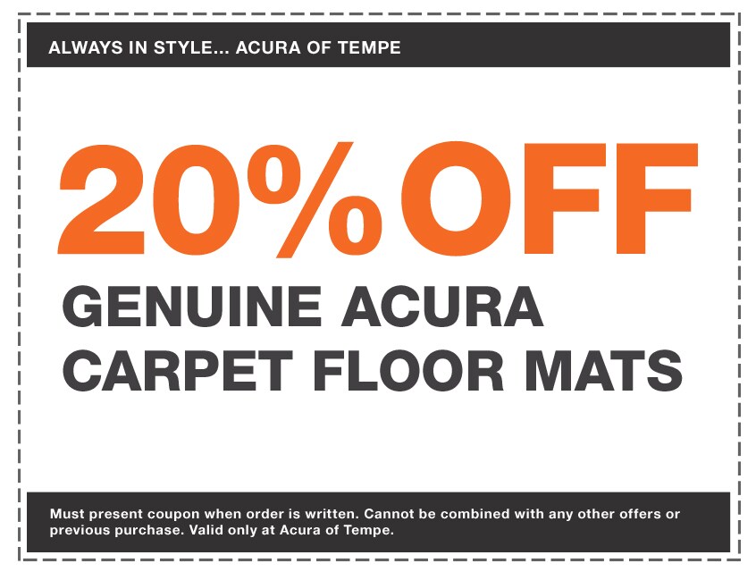 Acura of Tempe Parts Coupons