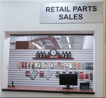 Advantage Toyota Parts Counter