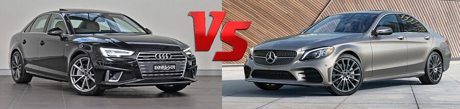 2019 Audi RS5 vs 2019 Mercedes Benz C300