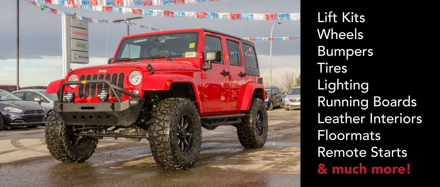 Parts and Accessories at Airdrie Dodge
