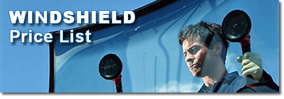 Windshield Price List