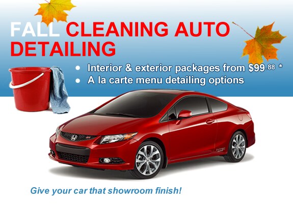 Auto Detailing at Airdrie Honda
