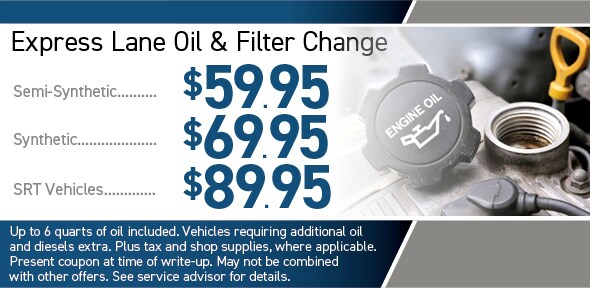 Express Lane Oil & Filter Change