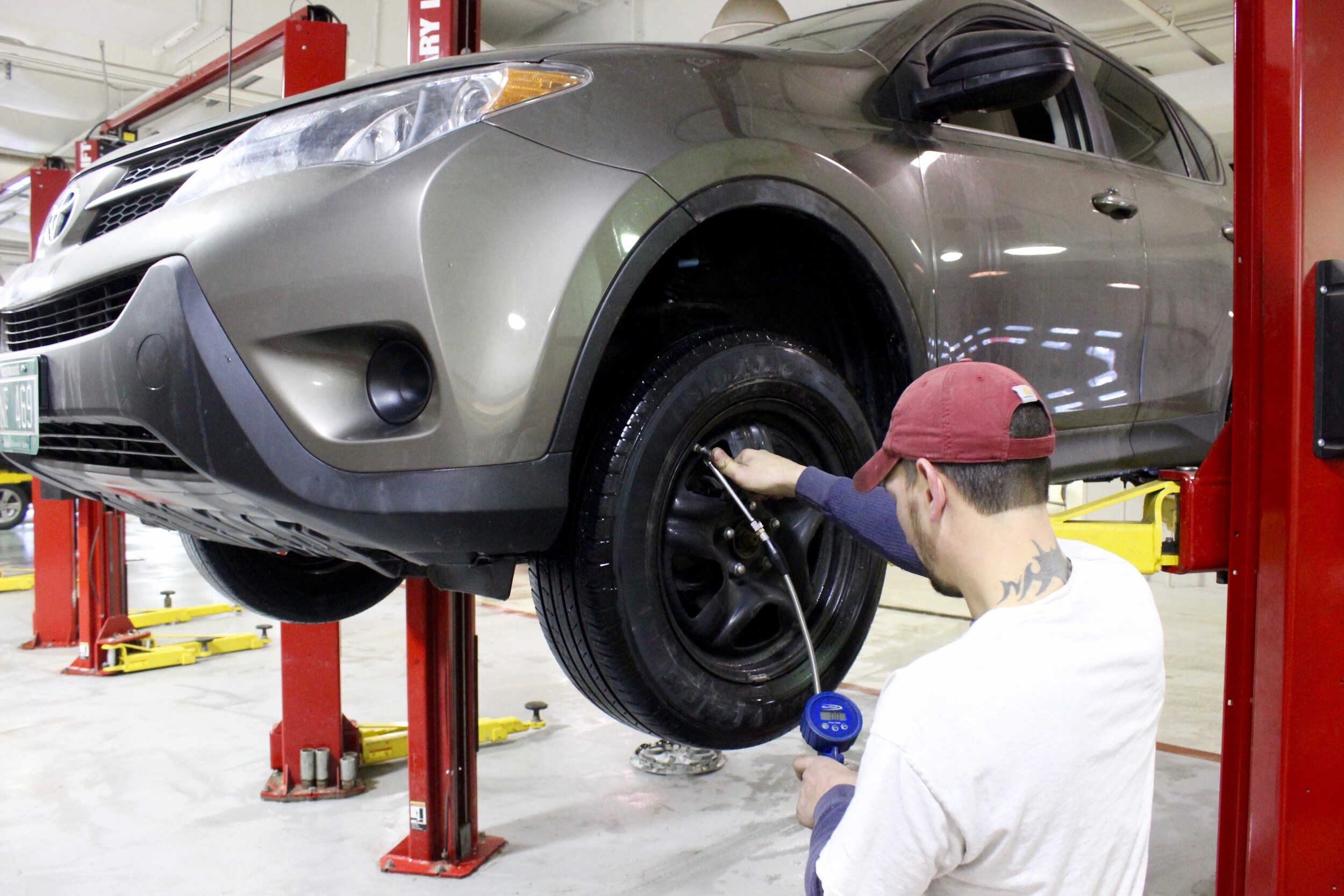 Alderman's Toyota Scion Service Team Member At Work Alderman's Toyota Scion Service Team Member At Work