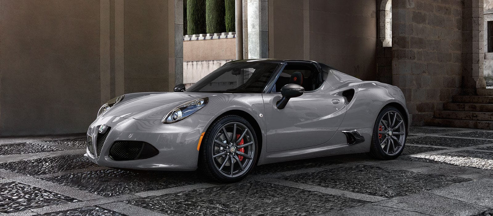 2018 Alfa Romeo 4C Coupe White Front Exterior 2018 Alfa Romeo 4C Coupe White Front Exterior