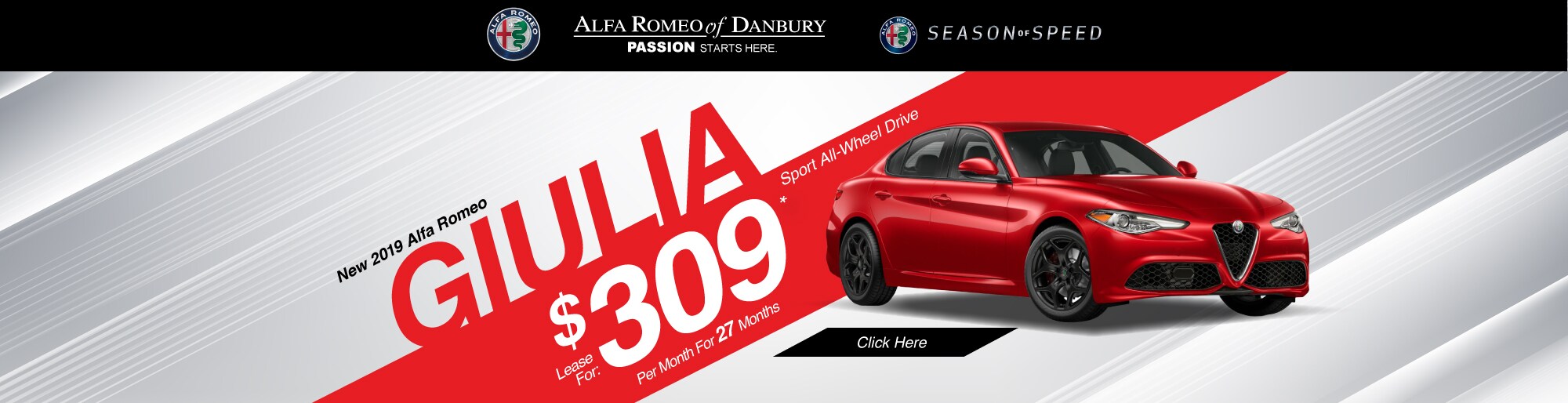 Alfa Romeo Giulia lease deal image