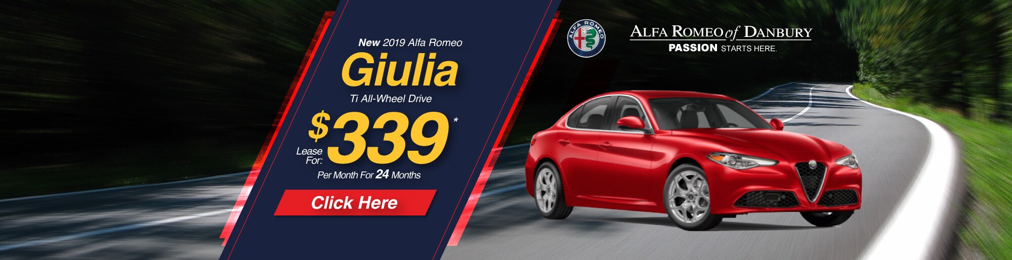 Alfa Romeo Giulia lease deal image