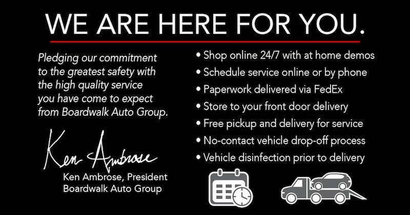 We are here for you!