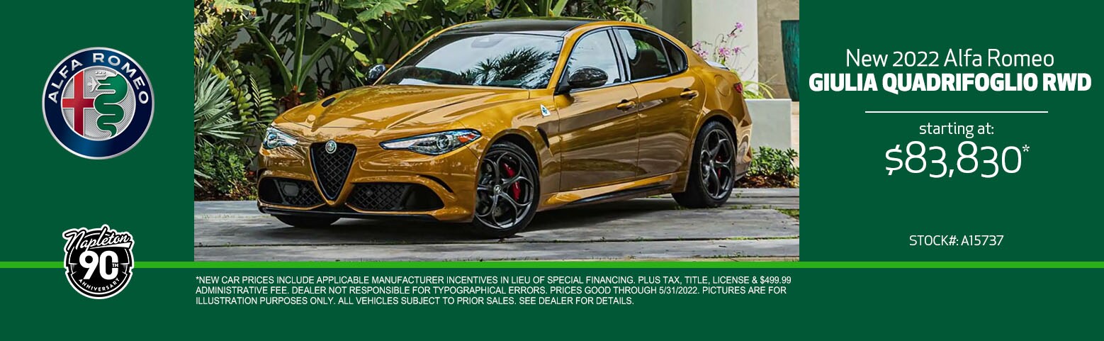 Alfa Romeo Giulia Quadrifoglio Alfa Romeo Giulia Quadrifoglio Price Special