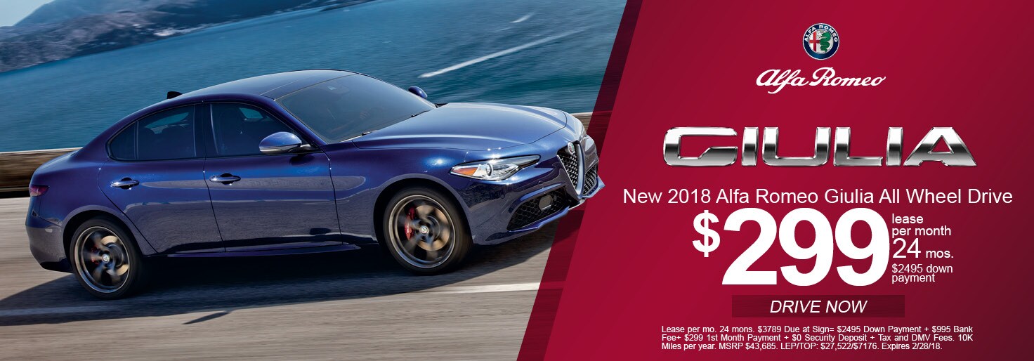 Alfa Romeo Giulia lease deals and sale at Long Island Alfa Romeo Dealer Feb 2018.jpg