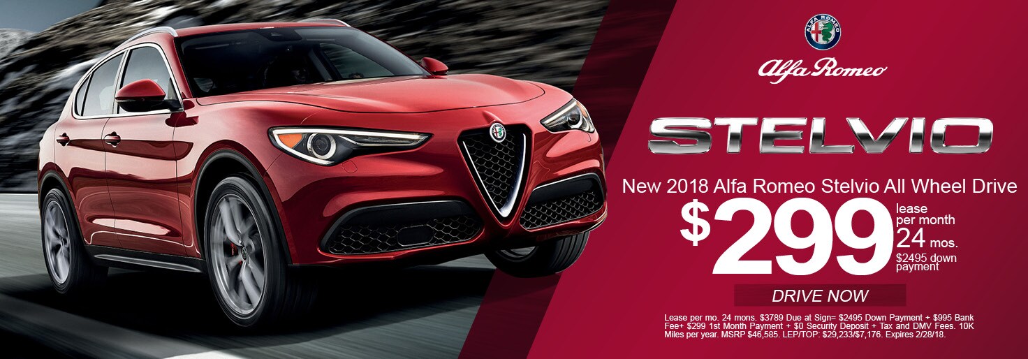 Alfa Romeo Stelvio lease deals and sale at Long Island Alfa Romeo Dealer Feb 2018.jpg