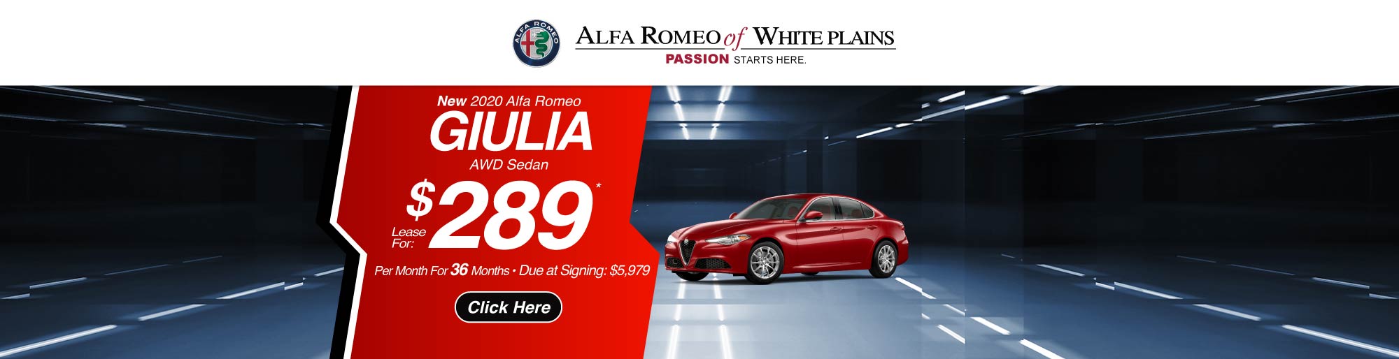 Alfa Romeo Giulia lease deal image