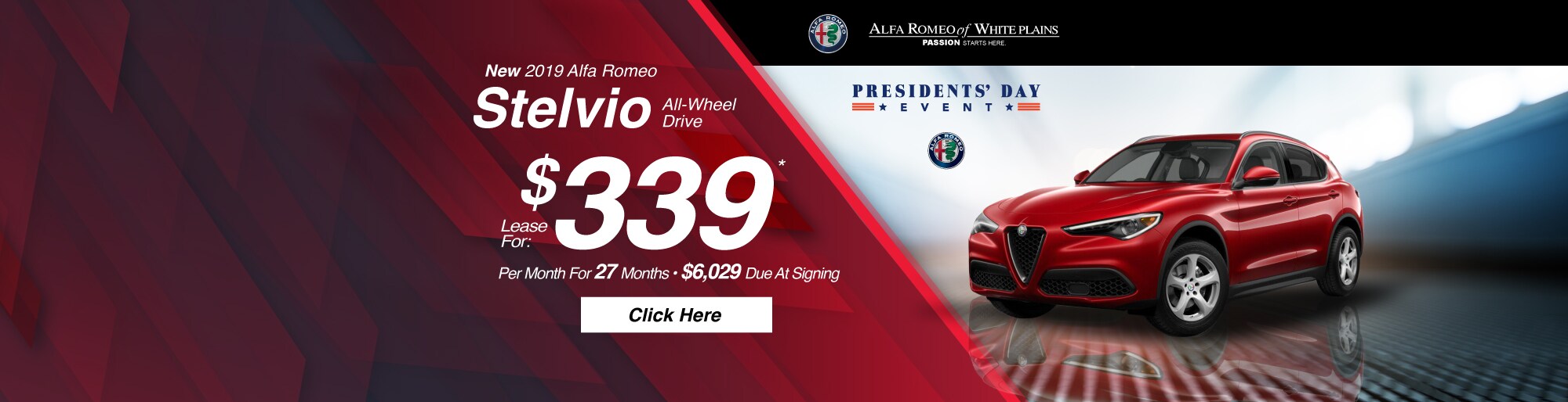 Alfa Romeo Stelvio lease deal image