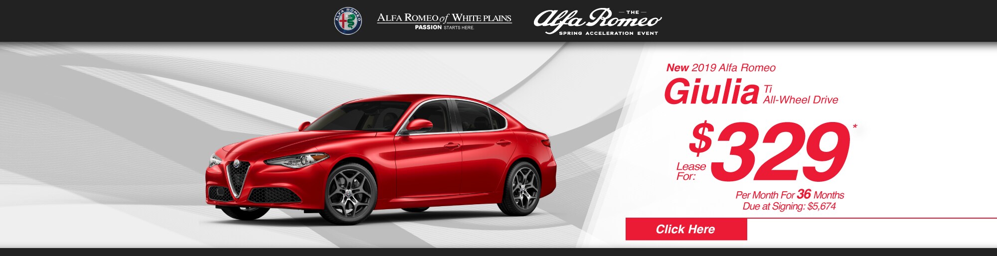 Alfa Romeo Giulia lease deal image