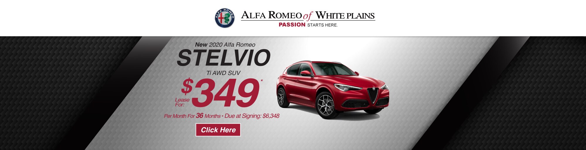 Alfa Romeo Stelvio lease deal image