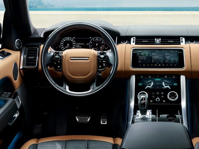 Range Rover Sport interior