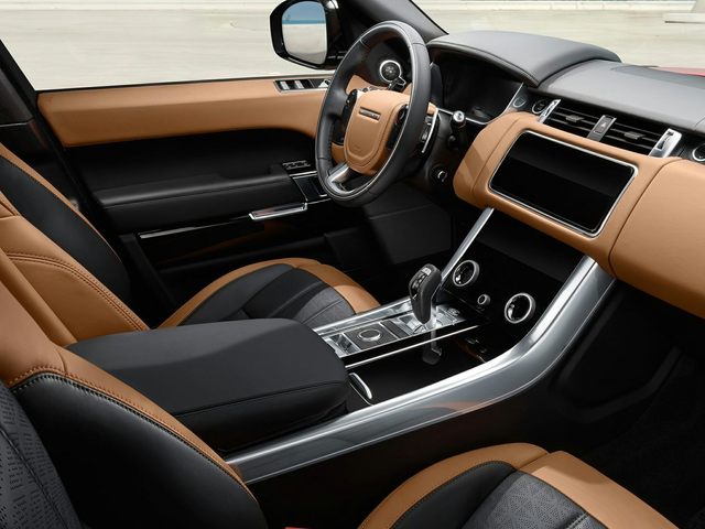 Range Rover Sport interior