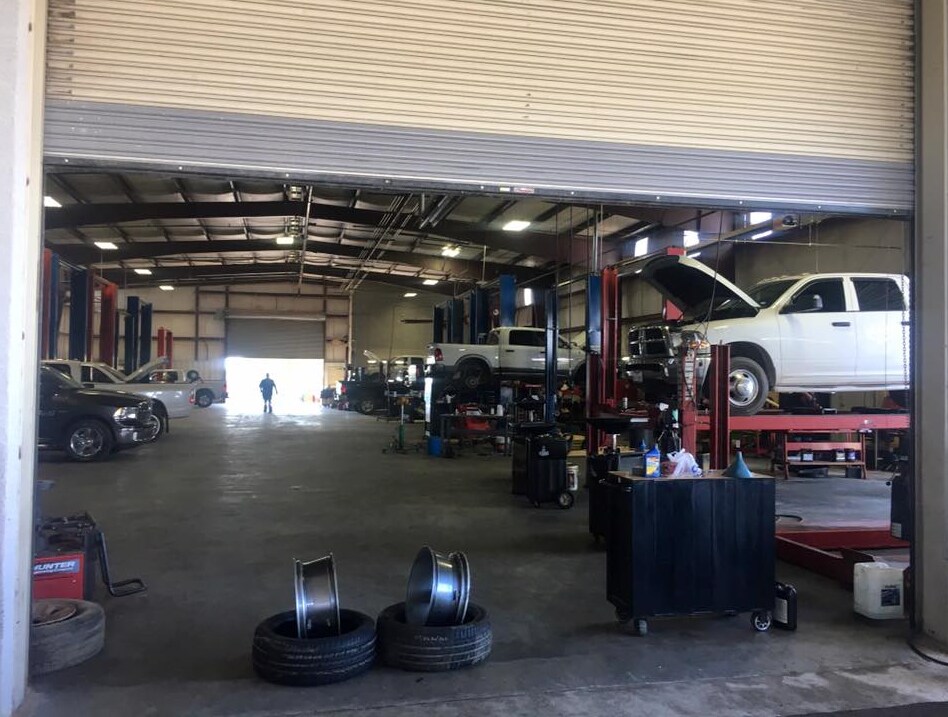 Service Bay at All American Chrysler Dodge Jeep Ram of Midland
