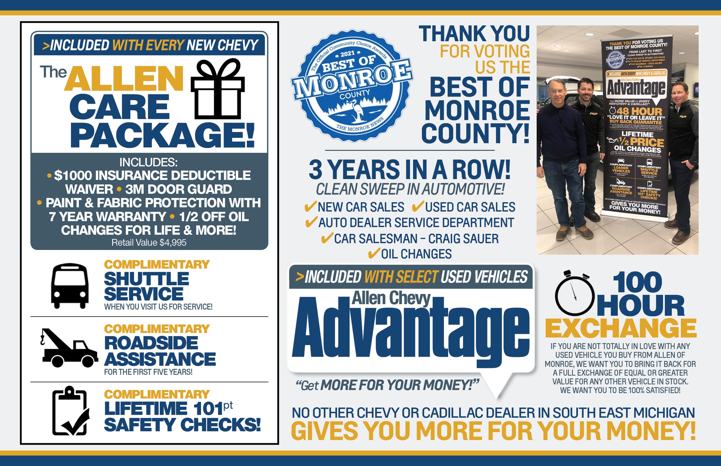 Extras You Get At Allen Chevy