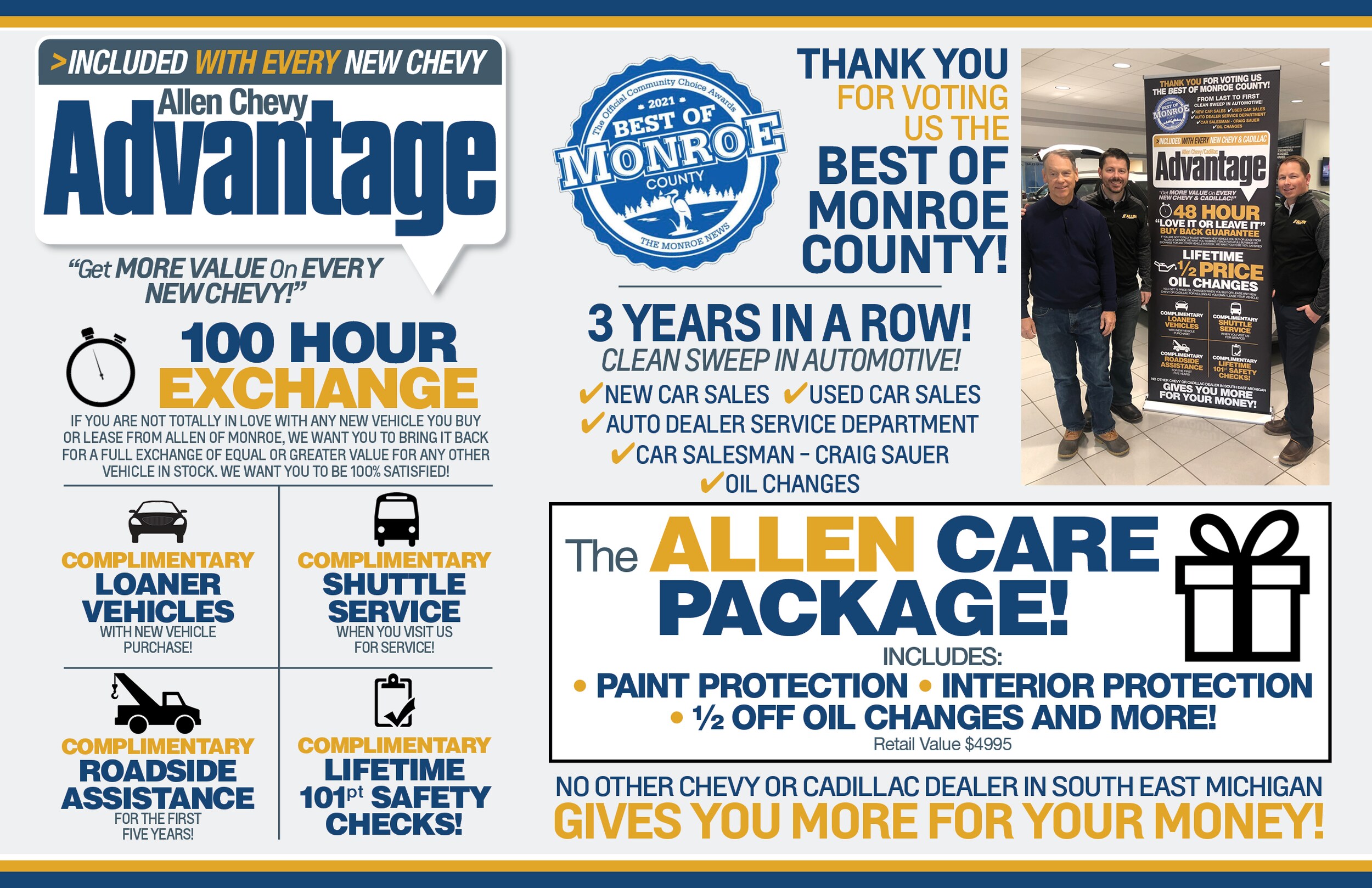 Extras You Get At Allen Chevy