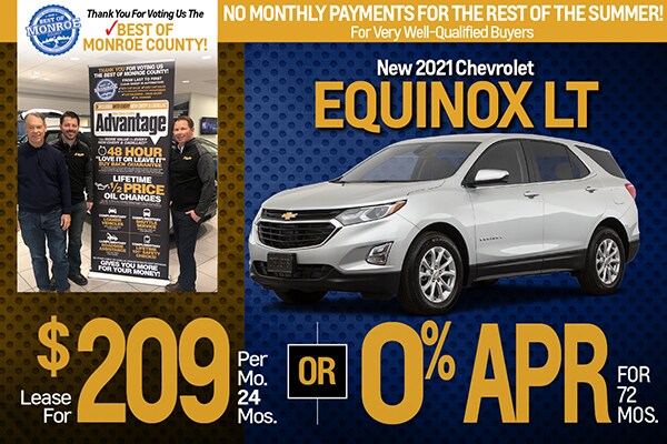 Monroe MI Equinox Dealer Special Offer