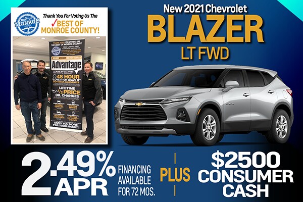 Monroe MI Blazer Dealer Special Offer