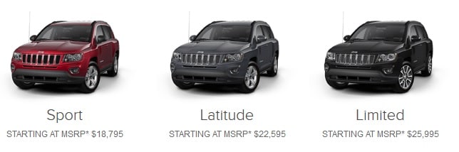 2015 Jeep Compass trim lines in Fort Worth Dallas Arlington TX.jpg