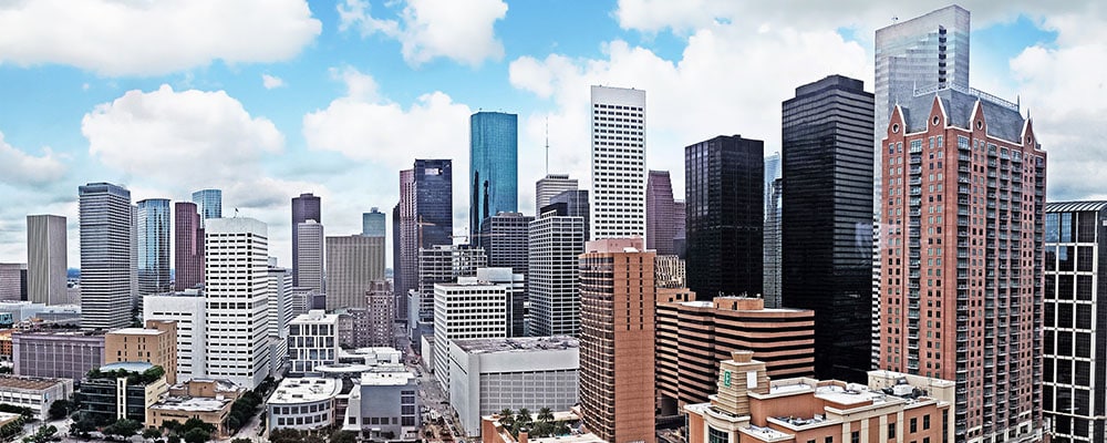 View of Houston, TX