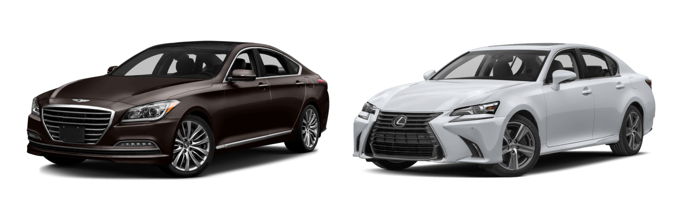 2017 Genesis G80 vs Lexus GS 350