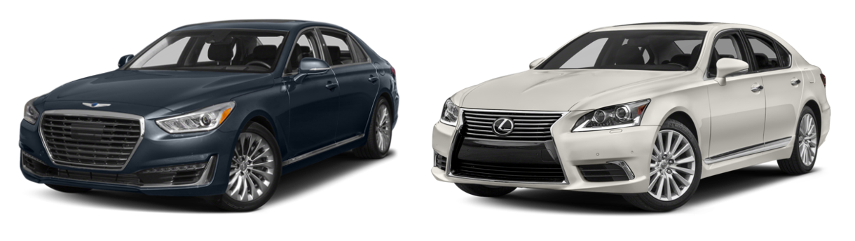 2017 Genesis G90 vs Lexus LS
