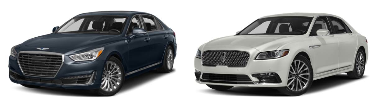 2017 Genesis G90 vs Lincoln Continental