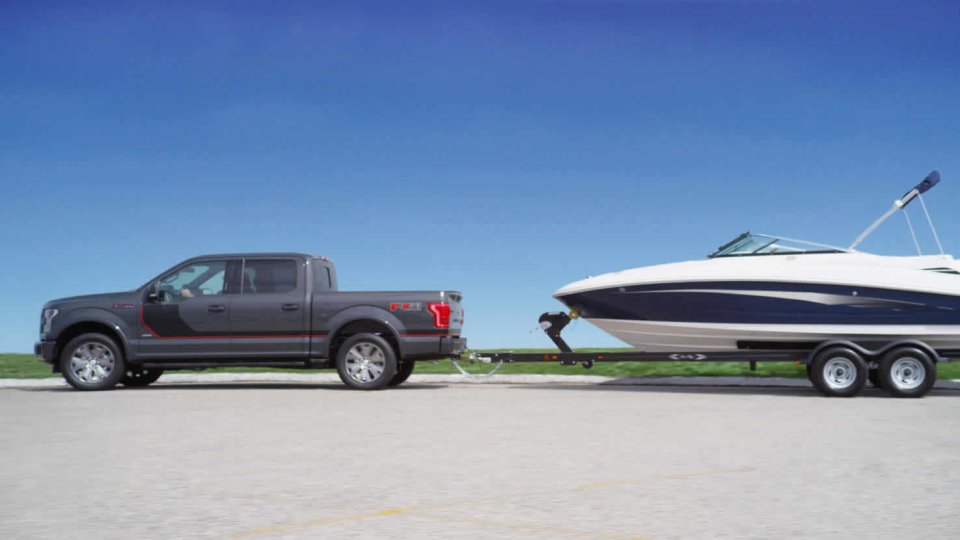 2017 Ford F-150 Towing Profile