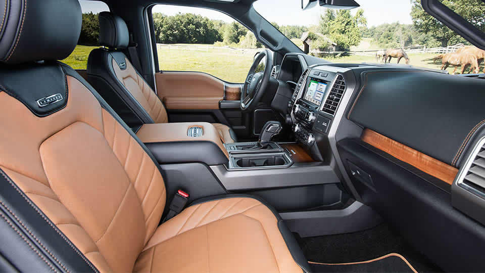 2016 Ford F-150 Limited Seats