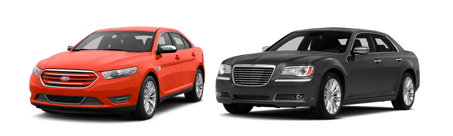 2014 Ford Taurus vs Chrysler 300