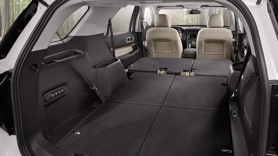 2016 Ford Explorer Cargo Space