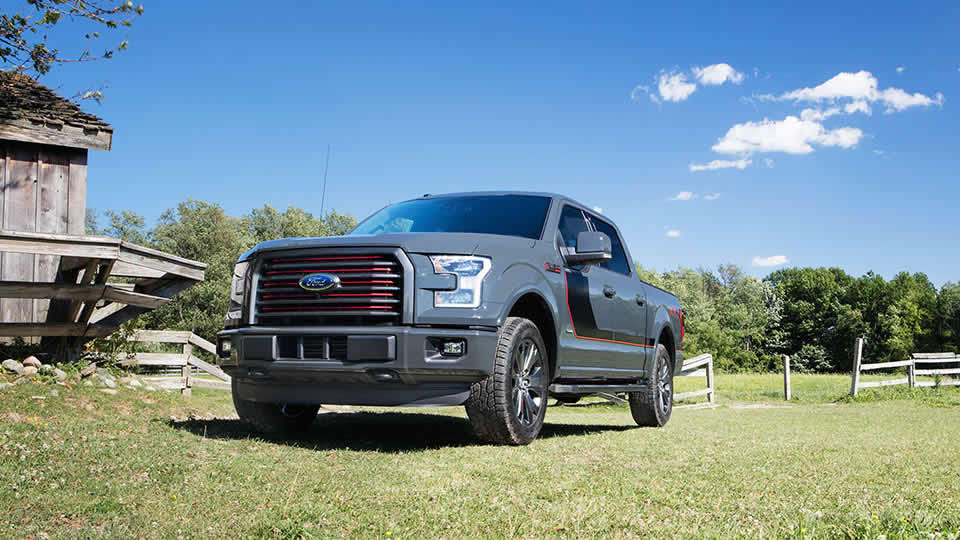 2016 Ford F-150 LARIAT Gray