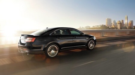 Black Ford Taurus Wheeling