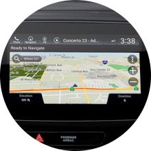 Honda Satellite-Linked Navigation System