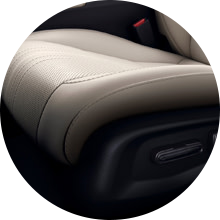 Power-adjustable front seats