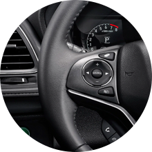 Leather-Wrapped Steering Wheel