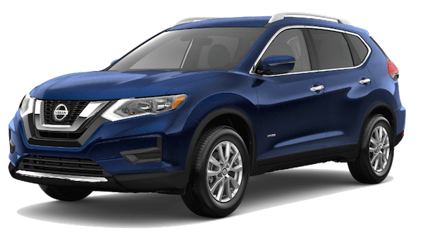 2019 Nissan Rogue SV Hybird A blue 2019 Nissan Rogue SV Hybrid