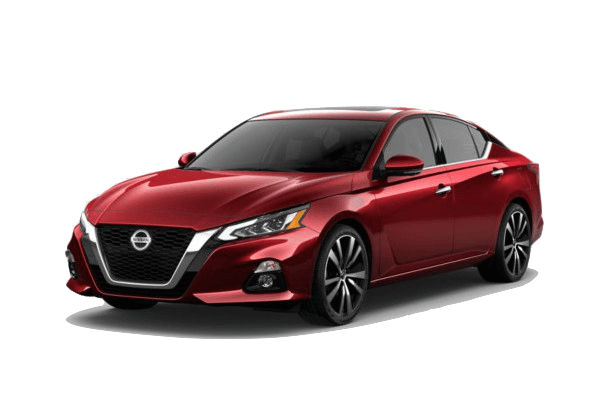 2019 Nissan Altima A red 2019 Nissan Alitma