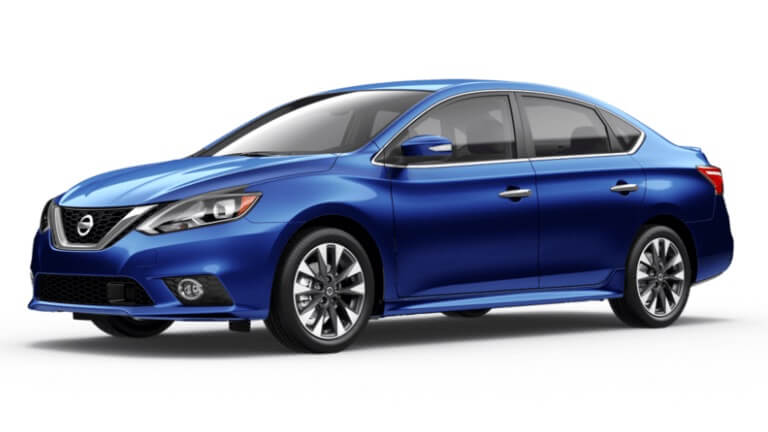 2019 Nissan Sentra SR A blue 2019 Nissan Sentra SR