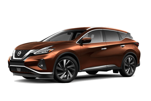 2019 Nissan Murano An orange 2019 Nissan Murano