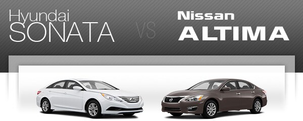 Hyundai sonata vs nissan altima