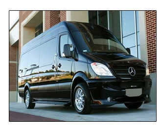 Sprinter Limousine Van Sprinter Limosine Van in Black
