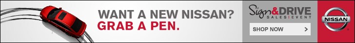 Nissan Sign & Drive Sales Event